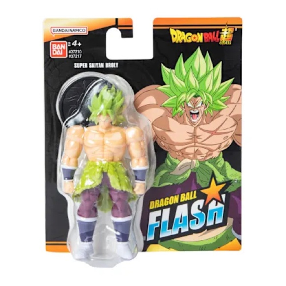 Bandai Dragon Ball Super Saiyan Broly Action Figure - Green and Purple